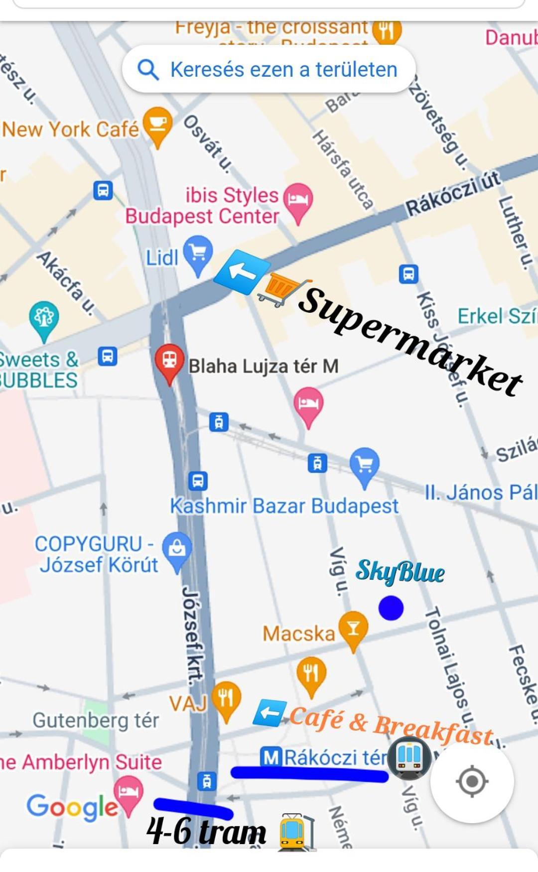 Skyblue Apartment بودابست المظهر الخارجي الصورة