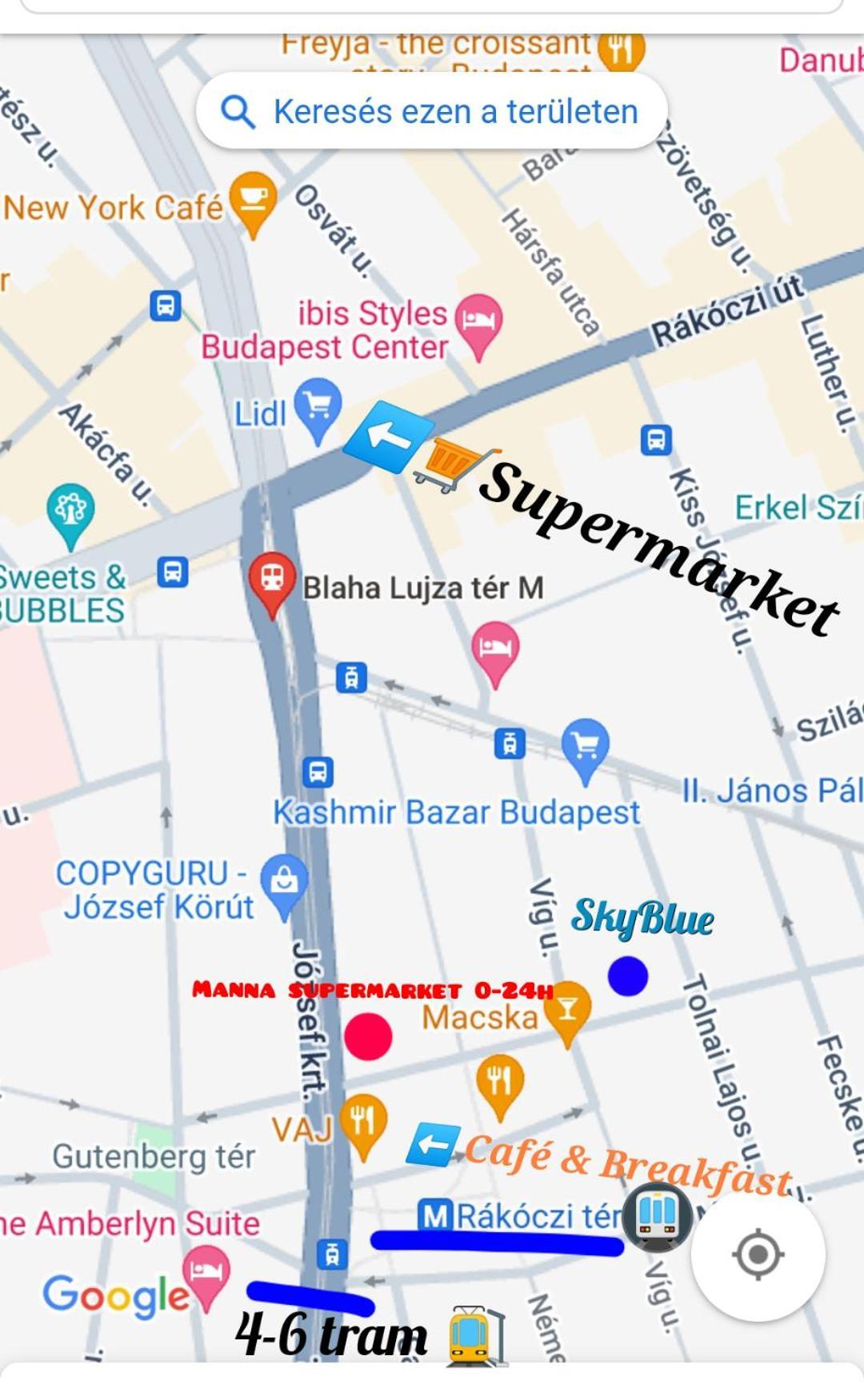 Skyblue Apartment بودابست المظهر الخارجي الصورة